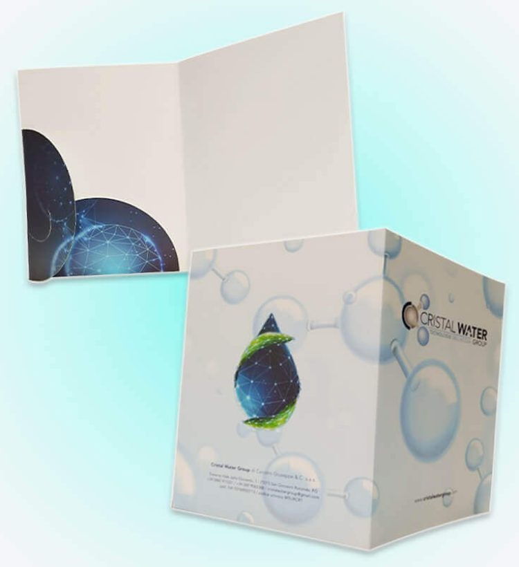 cartellina cristal water