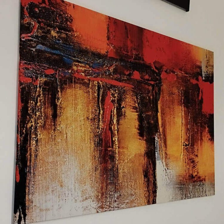 stampa su tela, canvas ad alta risoluzione